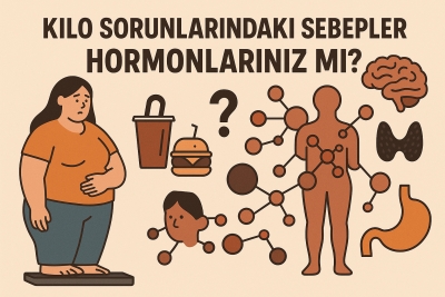 Kilo Sorunlarındaki Sebepler Hormonlarınız Mı?